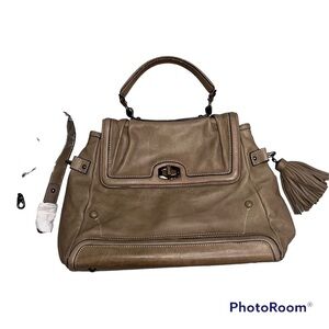 Ann Taylor Leather Satchel Bag